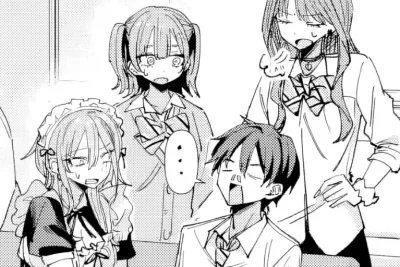 漫畫 Haimiya Is Scary Cute《灰宮學姐可怕但又很可愛》第41章開頭分鏡，RAW！寧靜的一天